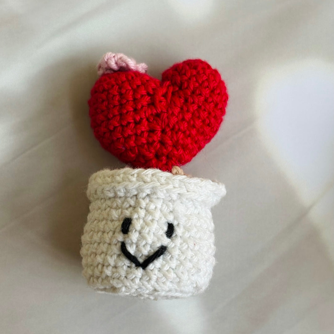 Crochet Love Pot
