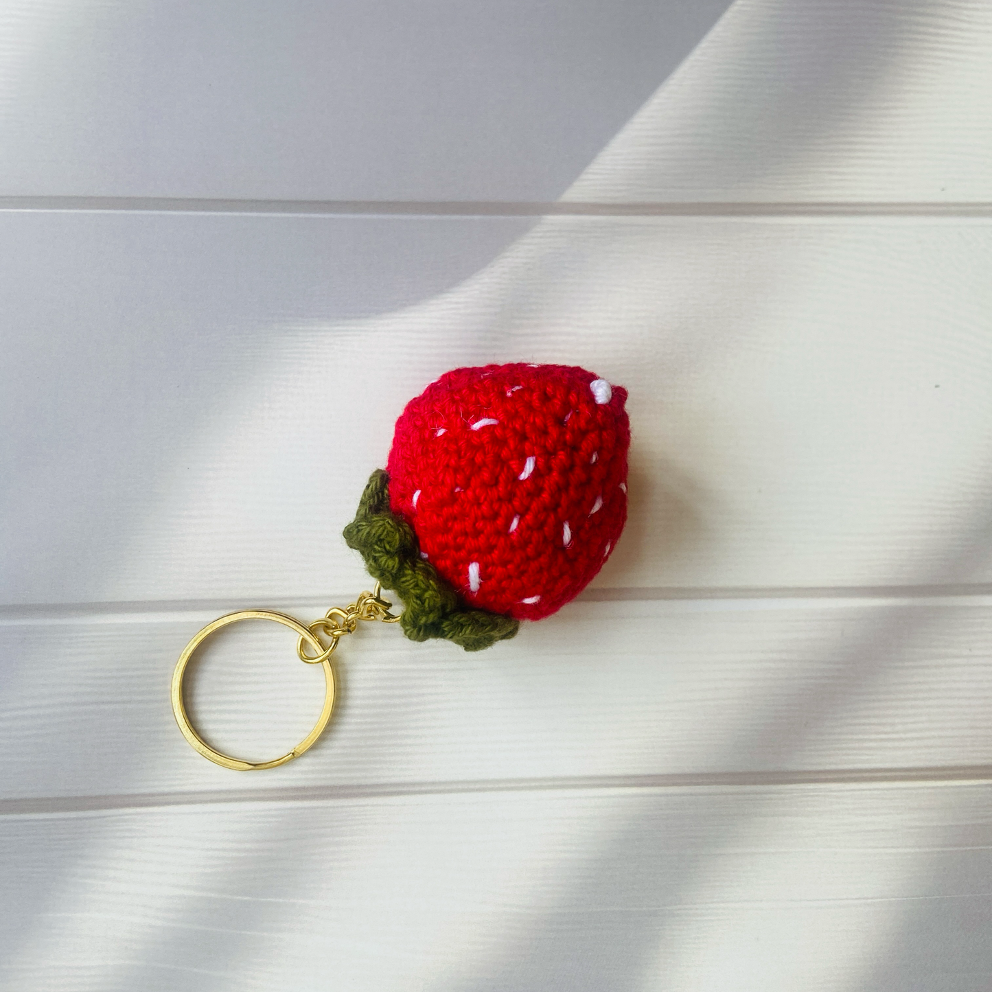 Strawberry Keychain