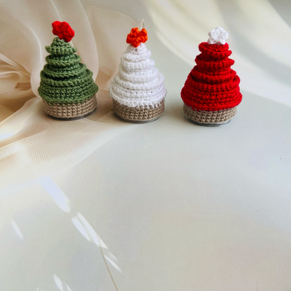 Mini Christmas Trees (Pack Of 3)