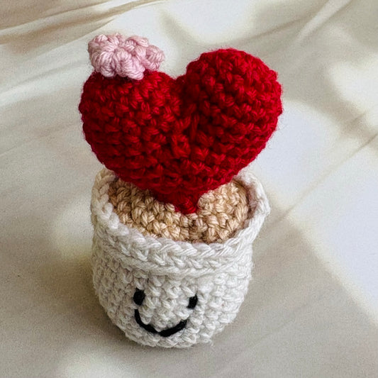 Crochet Love Pot