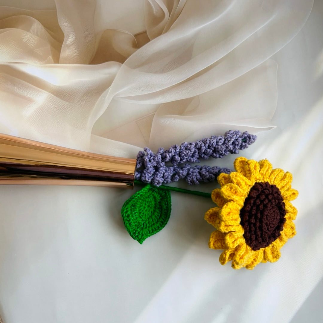 Sunlit Lavender Bloom