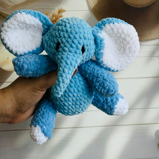 Jumbo Junior - Crochet Elephant Plushie
