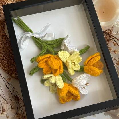 Open Tulips Photo Frame