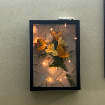 Open Tulips Photo Frame