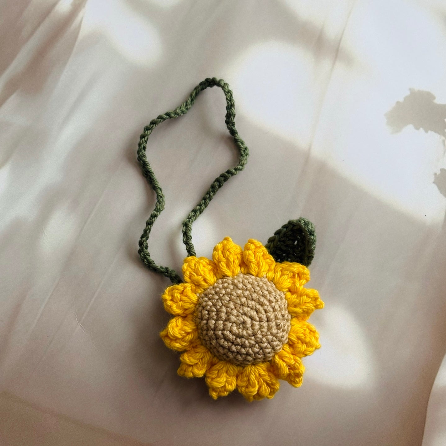 Sunflower Bagcharm
