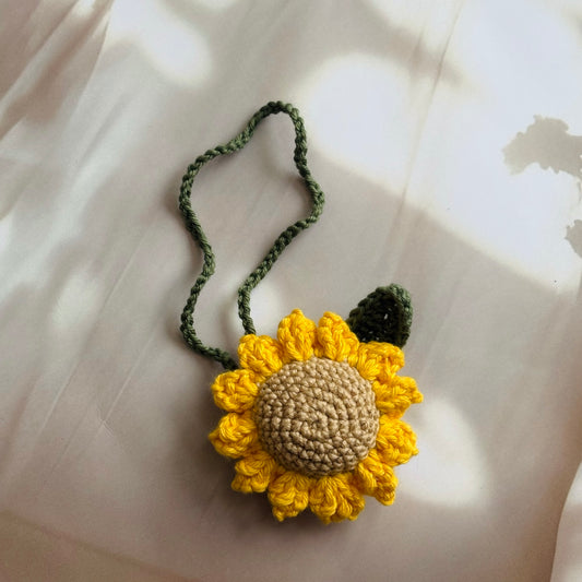 Sunflower Bagcharm