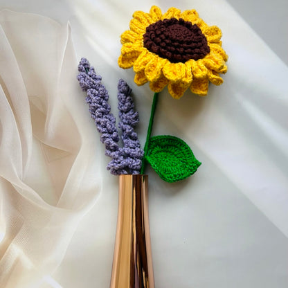 Sunlit Lavender Bloom