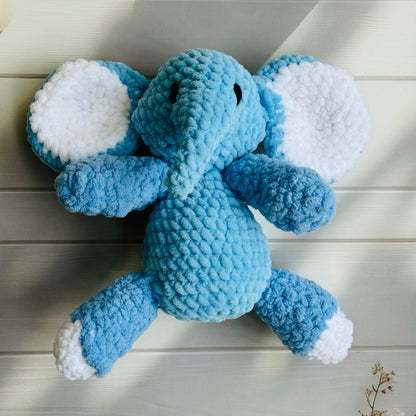 Jumbo Junior - Crochet Elephant Plushie