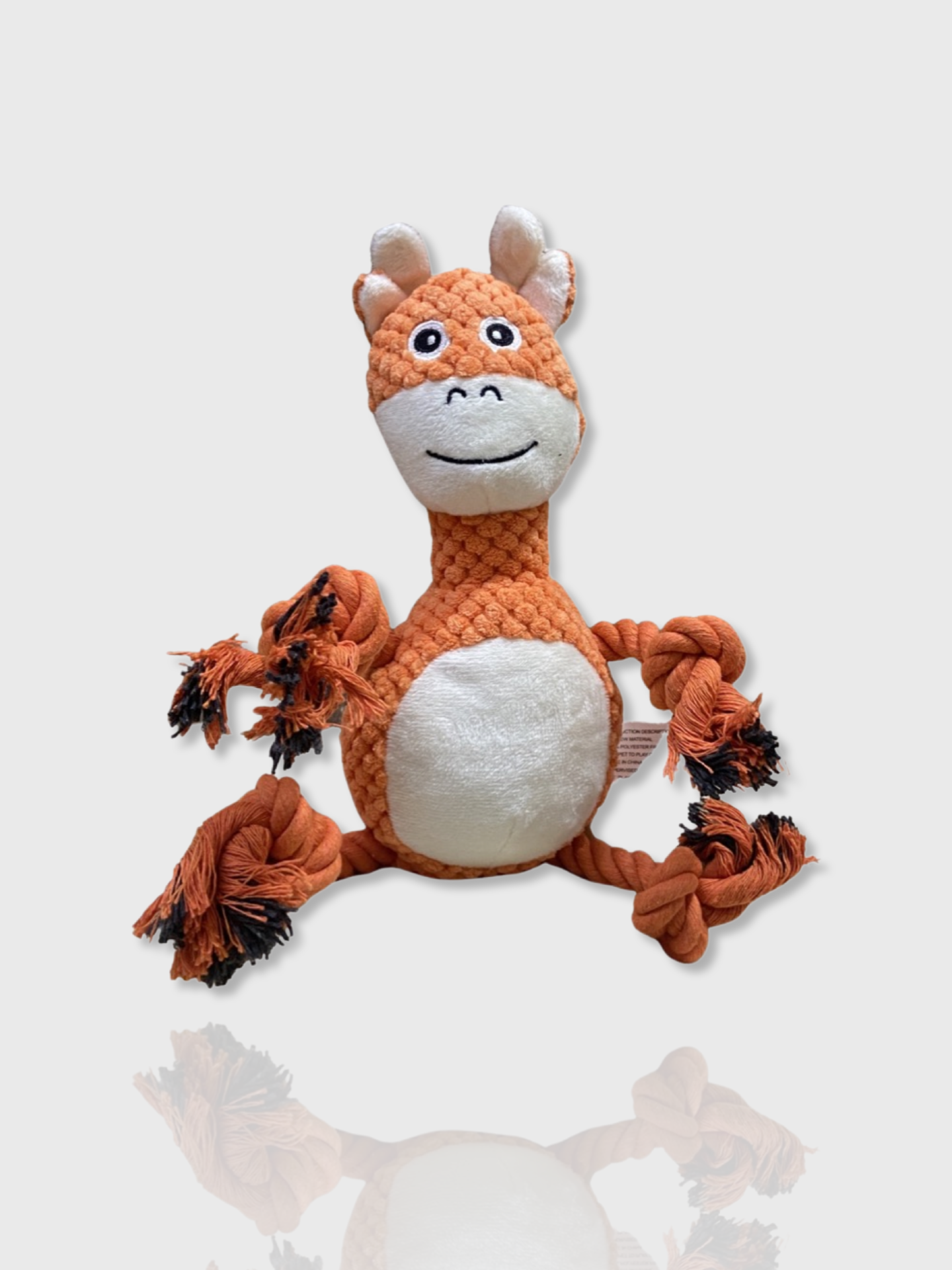 Deer Plush with Rope Toy
