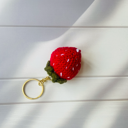 Strawberry Keychain