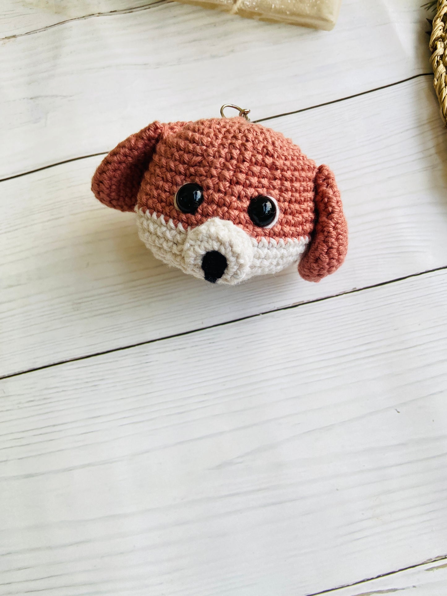 Handmade Dog Keychain
